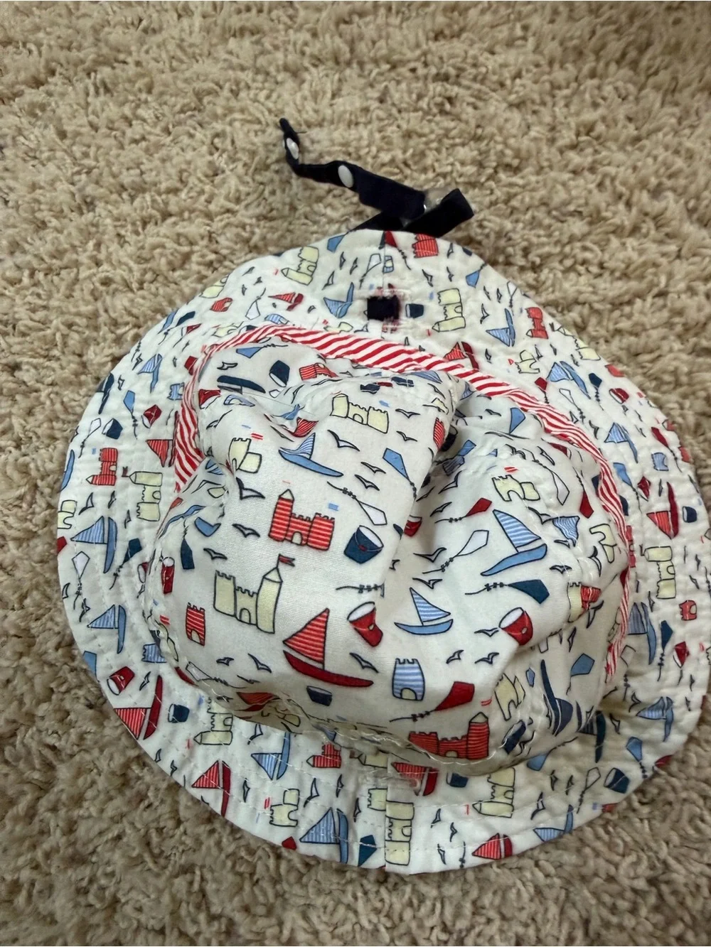 Baby beach sun hat